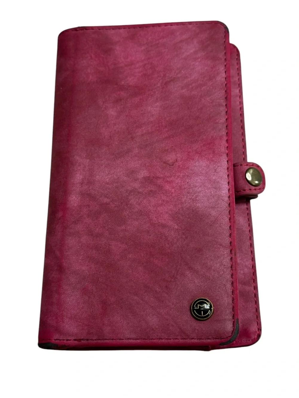 Premium CaseMe Women’s Bifold Wallet Case in Deep Pink MINTY